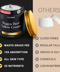 Light Grass Fed Beef Tallow Moisturizer Cream 5Oz Shea Butter, Vitamin E Beef Tallow For Face & Body Tallow Face Moisturizer & Beef Tallow Face Cream Beef Tallow Lotion & Beef Tallow For Skin