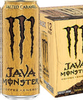 Monster Energy Java Monster Salted Caramel, Coffee + Energy Drink, 15 Fl Oz | Pack of 12