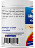 Best Naturals Magnesium Hydroxide Powder - 380mg of Elemental Magnesium per Serving - 454 Servings per Cotainer - 1 Pound