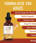 Maryruth Organics Joint Health Liquid Drops & Turmeric Gold Drops | USDA Organic & Clean Label Project Verified | Vitamins for Joint Immune Digestive Support | Vegan Non-GMO Gluten