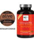 New Nordic Ashwagandha Gummies 300 Mg Ashwagandha Root Extract Sugar Free Adaptogens For Men And Women Delicious Mango Peach 60 Gummies