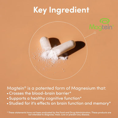 Magnesium L Threonate Capsules (Magtein) ÃƒÂ¢Ã¢â€šÂ¬Ã¢â‚¬Å“ High Absorption Supplement ÃƒÂ¢Ã¢â€šÂ¬Ã¢â‚¬Å“ Bioavailable Form For Sleep And Cognitive Function Support ÃƒÂ¢Ã¢â€šÂ¬Ã¢â‚¬Å“ 2,000 Mg ÃƒÂ¢Ã¢â€šÂ¬Ã¢â‚¬Å“ 100 Capsules