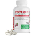 Bronson Resveratrol 500 Complex Standardized Resveratrol + Grape Seed and Red Wine Extract 60 Capsules