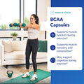 Pure Encapsulations BCAA Capsules | Hypoallergenic Supplement to Support Muscle Function During Exercise* | 90 Capsules