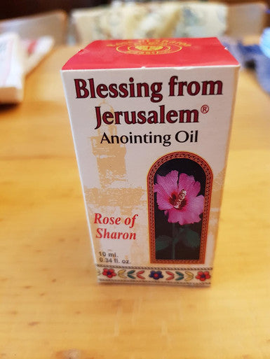 Blessings from Jerusalem - Rose of Sharon Anointing Oil (7.5 ml)