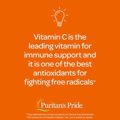 Puritans Pride Vitamin C 1000mg with Rose Hips for Immune Supports by Puritan's Pride to Support a Healthy Immune System 250 Caplets