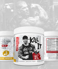 5% Nutrition Rich Piana Kill It Pre Workout Powder w/ Creatine, Jitter-Free , NO-Booster, Beta Alanine, L-Citrulline for Focus, Pump, Endurance, Recovery 13.23 oz, 30 Srvgs (Mango Pineapple)