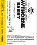 Solgar Full Potency Hawthorne Berry Vegetable Capsules 100 Count