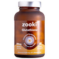 Zooki 500mg Liposomal Glutathione Capsules | 4X Higher Absorption | Ultimate Skin Liver Detox Energy Support | Natural Ingredients Vegan | (30 Servings)