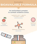 Laboratoires Nutrimea Glutathione - Reduced to 98% - Formula with Precursors Including NAC + Vitamin C - Boosts Immunity Antioxidant Anti-ageing Brighter Skin - 90 Vegan Capsules - Nutrimea - Made in France