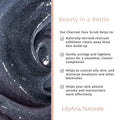 LilyAna Naturals Charcoal Face Scrub 3 Oz and Vitamin C Serum 1 Oz Bundle AntiAging Facial Exfoliator and Face Serum with Hyaluronic Acid and Vitamin E Anti Aging Serum for Women and Men