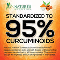 Nature'S Nutrition Turmeric Curcumin Supplement 1950mg with Black Pepper Extract 95% Curcuminoids - High Absorption Ultra Potent Turmeric Capsules with BioPerine Nature's Tumeric Pills for Joint Support - 240 Capsules