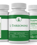 PURE ORIGINAL INGREDIENTS L-Threonine Capsules, (100 Capsules) Always Pure, No Additives Or Fillers, Lab Verified