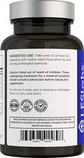LES Labs Lyte Fuel Electrolyte Replacement Endurance Performance Muscle Cramping Keto Support Magnesium Zinc Potassium Chromium 100 Capsules
