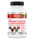 Renew Actives Women'S Multi-Vitamin & Antioxidant: Daily Health Supplement For Woman- 20 Vitamins & Minerals - 60 Capsules
