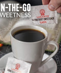 Lakanto Classic Monk Fruit Sweetener Packets - White Sugar Replacement, Zero Net Carbs, Zero Glycemic, Zero Calorie, Sweeten on the Go, Coffee, Lemonade, Other Drinks, Desserts (Classic, 30 Count)- Pack of 2