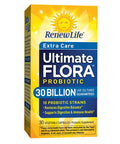 ReLife Adult Probiotic Ultimate Flora Probiotic Extra Care Shelf Stable Probiotic Supplement Vegetable Capsules 30 Count