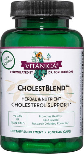 Vitanica Cholestblend Cholesterol Support Vegan 90 Capsules