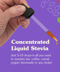 Nunaturals Liquid Vanilla Stevia, Sugar-Free Sweetener, Plant-Based Sugar Substitute, Zero Calorie, 2Oz (2-Pack)