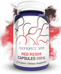 Red Reishi Mushroom Capsules 81 Whole Fruiting Body Extract 500mg 180 Count Ganoderma lucidum