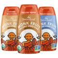 Sweetleaf Organic Monk Fruit Sweetener Monk Fruit Extract Sugar Monkfruit Sweetener Keto Syrup for Coffee Sugar Alternative 3 Flavors 1.7 Fl Oz Ea (Pack of 3)