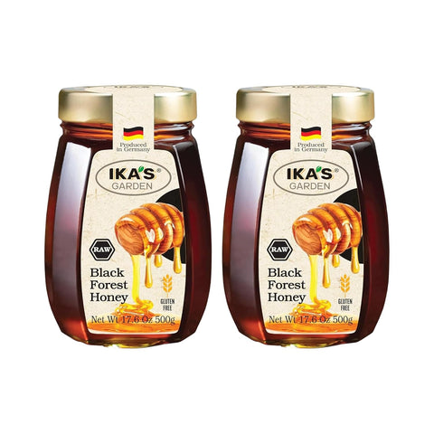 Ika's Garden Raw Manuka Honey with Blossom Honey - 100% Pure, Unfiltered, Gluten-Free Ã¢â‚¬â€œ Product of Germany, 17.6 oz (500g) Jar
