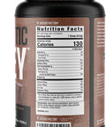 Authentic Whey Muscle Building Whey Protein Powder Low Carb NonGMO No Fillers Mixes Perfectly Chocolate Flavor