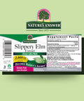 Nature'S Answer Slippery Elm 2 Ounce Extract - Low Organic Alcohol Supports Mucous Membranes Kosher Gluten Made in USA Supports Female Wellness