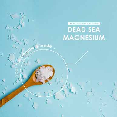 Magnesium Citrate 1480mg with BioPerineA - Sourced from The Dead Sea - Providing 440mg Elemental Magnesium - Supports The Nervous System - Reduces Tiredness and Fatigue - 90 Vegan Capsules