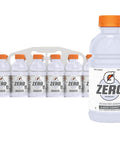 Gatorade Thirst Quencher Zero Sugar Sports Drink Orange 12oz Pack of 12 Electrolytes for Rehydration