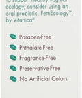 Vitanica V-Fresh Vaginal pH Support 6 Suppositories