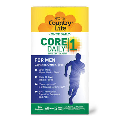 Country Life Core Daily 1 For Men Tablets 60 Count