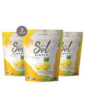 Sol Simple Solar Dried Pineapple Snack, Gluten & Preservative Free, No Sugar Added, USDA Organic, Non-GMO, Vegan & Kosher, Ethical Trade From Nicaraguan Farmers, 6oz, Pack of 2