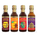 San-J - Spice of Life Variety Pack- Teriyaki, Orange Sauce, Szechuan, Thai Peanut - All Gluten Free Cooking Sauces - Non-GMO - 10 oz. Bottles - 4 Pack