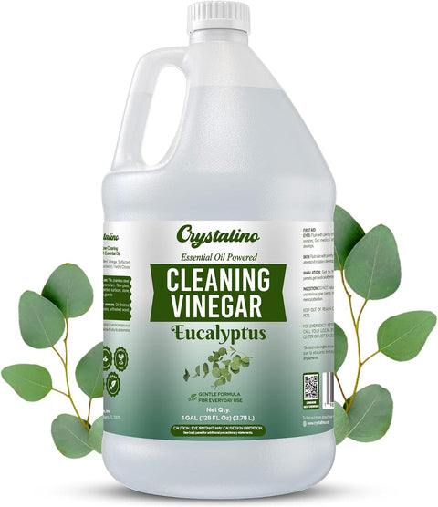 Lavender Essential Oil Cleaning Vinegar for Home (1 Gallon) 6% Non-Toxic Distilled White, Vinegar for Cleaning Purpose, Vinagre Blanco, Vinger (128 Fl Oz (Pack of 1), Lavender)
