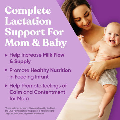 Eu Natural Nourish Lactation Supplement - Postpartum Support for Healthy Milk Flow & Production - Fenugreek Capsules for Women with Goat's Rue Milk Thistle Fennel Seed & Organic Moringa 60 Vegan Soft Capsules