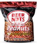 BEER NUTS Original Peanuts - Sweet & Salty Bar Nuts - Gluten Free, Kosher, Low Sodium Peanut Snacks Made In The USA - 46oz Resealable Bag (Pack of 1)