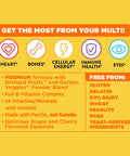 Nature's Way Alive! Adult Premium Gummy Multivitamin, Full B Vitamin Complex, 90 Gummies