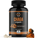 Bioyouth Chaga Capsules Organic Supplement | Supports Immune Health & Vitality | Daily Immune Support | Organic Chaga Mushroom Extract | 90 Capsules (1 Month Supply)