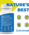 Life Strength Magnesium Potassium Supplements + Zinc 90 Capsules For Vascular Health - High Absorption Vegan, Natural Ingredients Supplement For Leg Cramps And Sleep