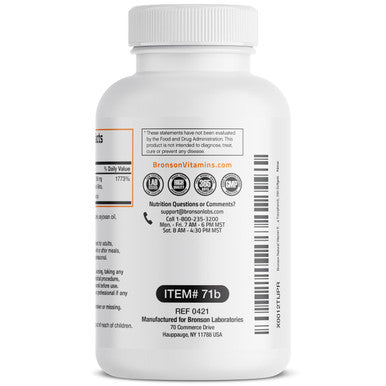 Bronson Natural Vitamin E Complex 400 I.U. Supplement (D-Alpha Tocopherol Plus D-Beta, D-Gamma, & D-Delta Tocopherols), Natural Antioxidant, 250 Softgels
