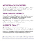 Nature's Way Sambucus Elderberry with Vitamin C Lozenges, Immune Support*, 30 Count