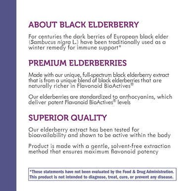 Nature's Way Sambucus Elderberry with Vitamin C Lozenges, Immune Support*, 30 Count