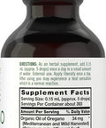 Carlyle Organic Oil of Oregano | 2 fl oz Liquid | Vegan | Non-GMO Gluten Drops