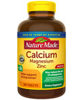 Nature Made Calcium Magnesium Zinc With Vitamin D3 Dietary Supplement For Bone Support 300 Tablets