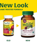 MegaFood Blood Builder - Iron Supplement Clinically Shown To Increase Iron Levels Without - Iron Supplement For Women With Vitamin C Vitamin B12 And Folic Acid - Vegan - 180 Tabs