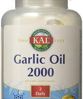 KAL Garlic Oil 2000 Softgels, 250 Count