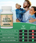 Double Wood Supplements S-Acetyl L-Glutathione 100mg 60 Capsule