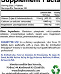 Best Naturals Calcium Magnesium with Vitamin D3 1500mg Serving 180 Tablets (180 Count (Pack of 2))