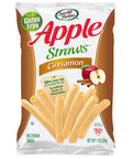 Sensible Portions Apple Straws, Cinnamon, Snack Size, 1 Oz (Pack of 8)